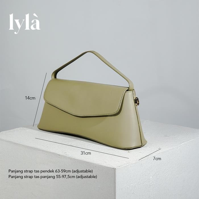 Lyla - Naia Bag (Aloe) Tas Perempuan / Wanita Hijau Sage Terbaru