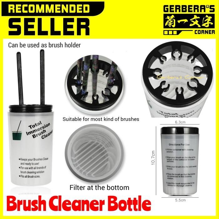 

Brush Cleaner Bottle Brush Washer Brush Holder Pembersih Kuas Cat