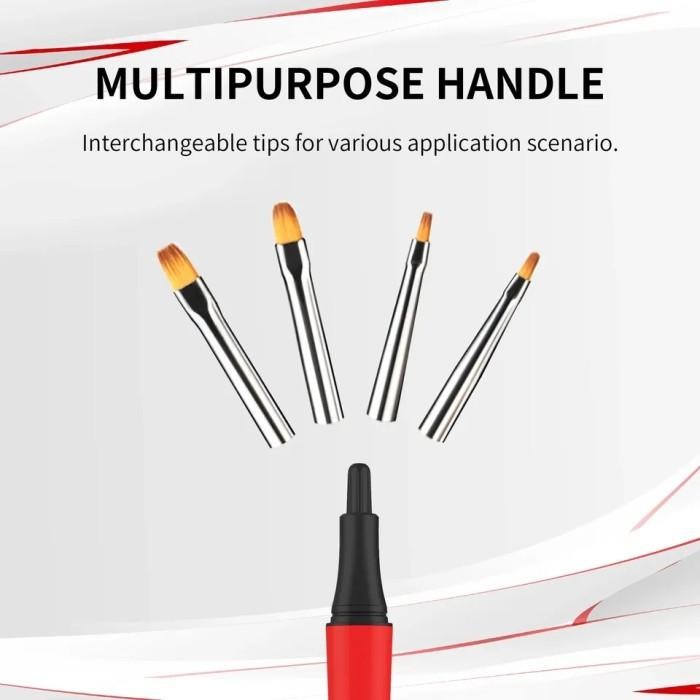 

Dspiae Pt-Tb Broad Painting Brush And Brush Tip Fbt-U01 U02 E01 E02