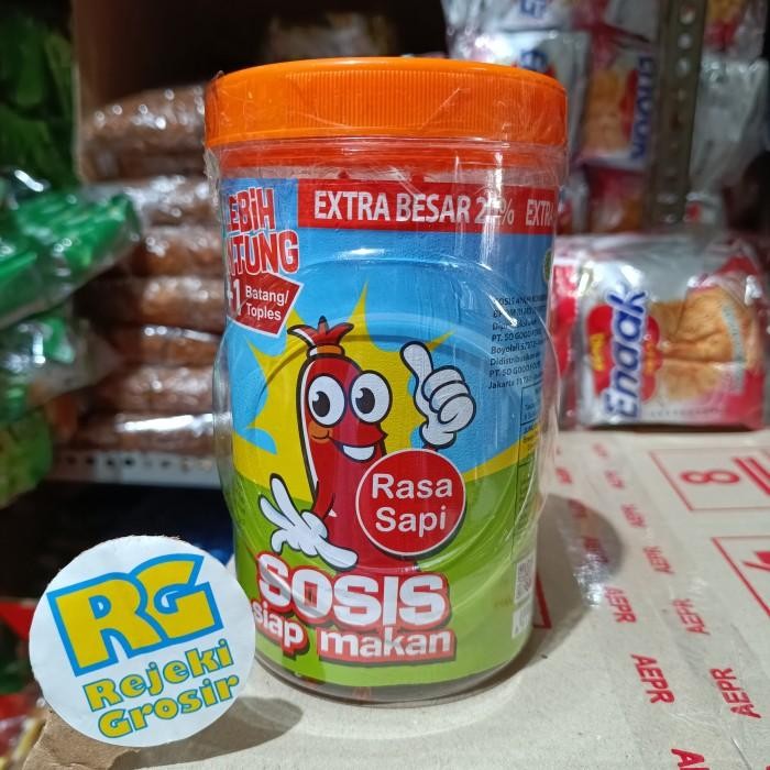 

(Expert) So Nice Sosis Toples 525 gr isi 24 + 1 Rasa Sapi Siap Makan