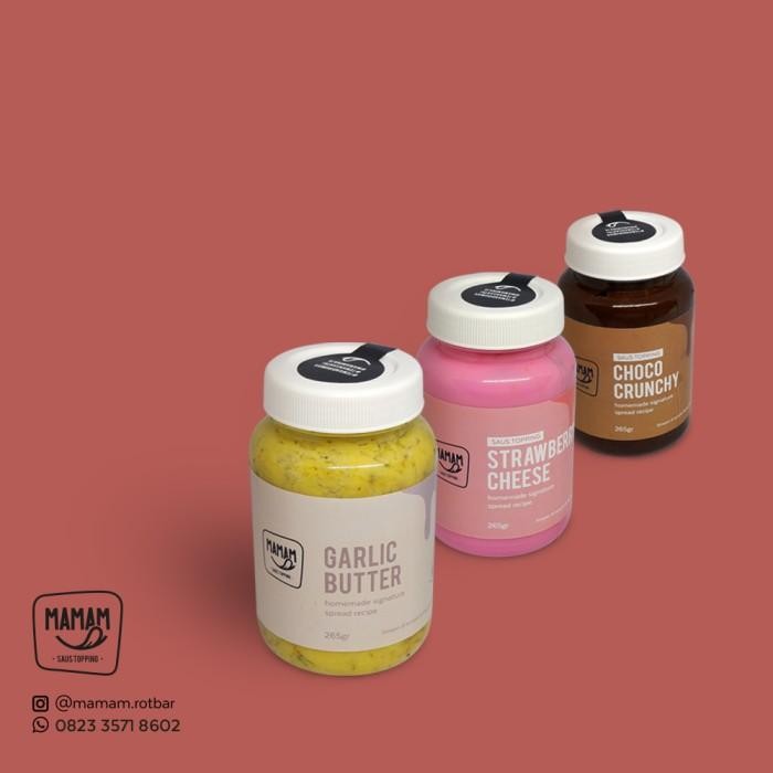 

(Expert) mamam saus topping- garlic butter