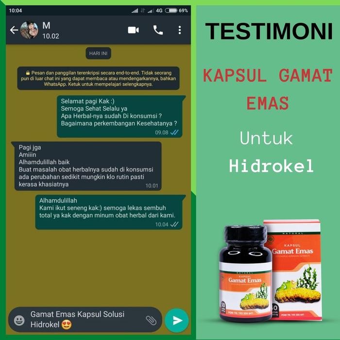 Kapsul Gamat Emas Untuk Saluran Uretra Menyempit Pelancar Aliran Buang Air Kecil