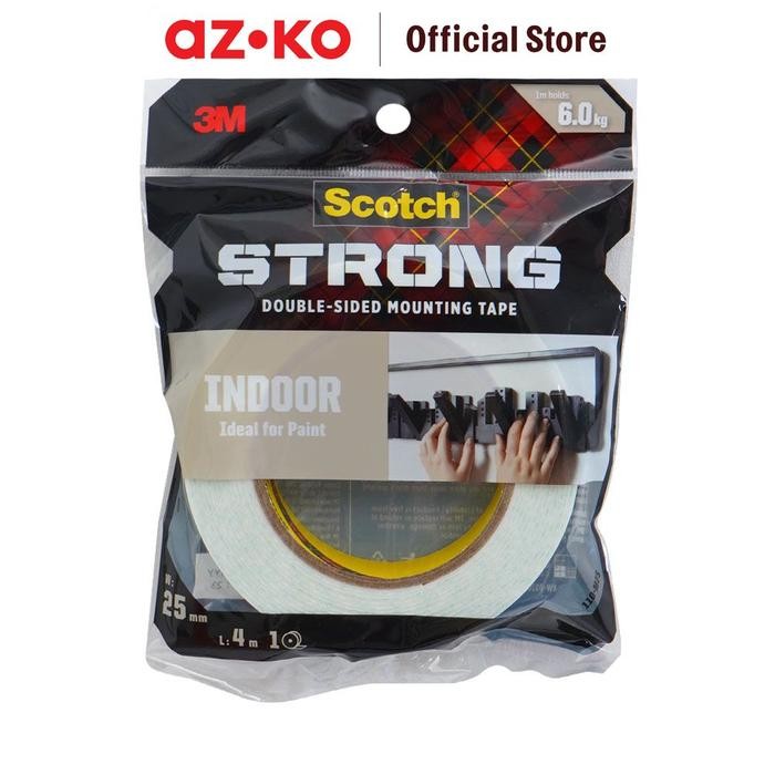 

Stok Baru AZKO Scotch 3m Mounting Tape Interior Strong 25 Mm X 4 Mtr