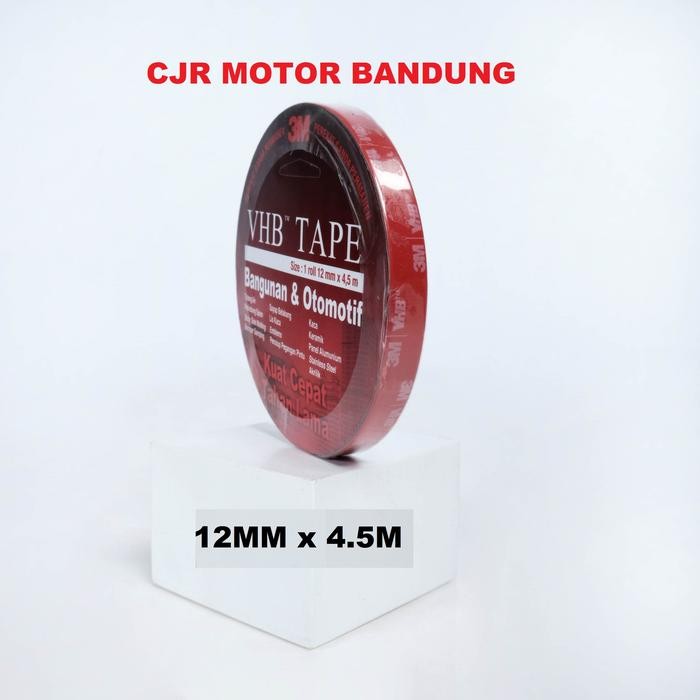 

Stok Baru 3M VHB 12 mm x 4.5 m ORI Double Tape SUPER KUAT