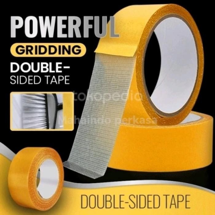 

Stok Baru Double Tape Tipis Super Kuat Double Tape Side Tape fiber
