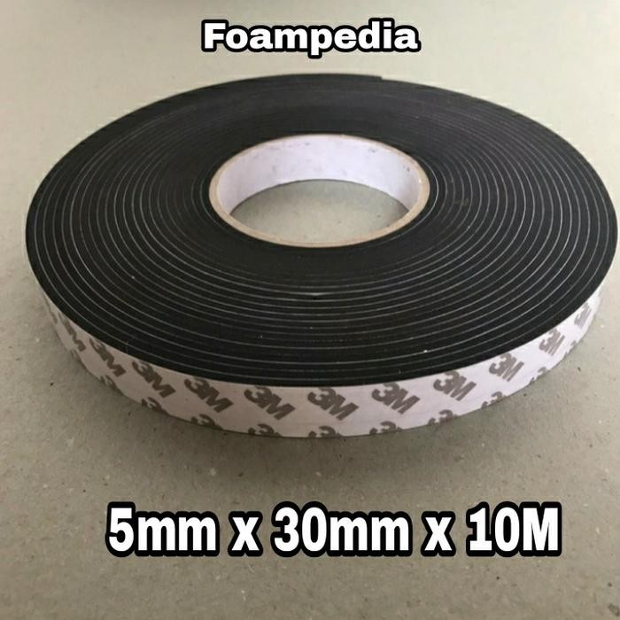 

Stok Baru Single Foam Tape 3M uk. 5mm x 30mm x 10M