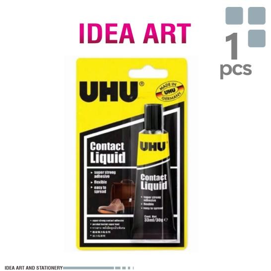 

Stok Baru Lem Uhu Household Contact Liquid 33 ml Super Strong Lem Sepatu Tas