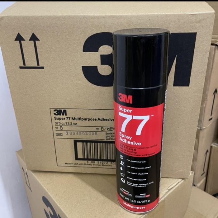

Stok Baru 3M Super 77 Lem serbaguna spray adhesive