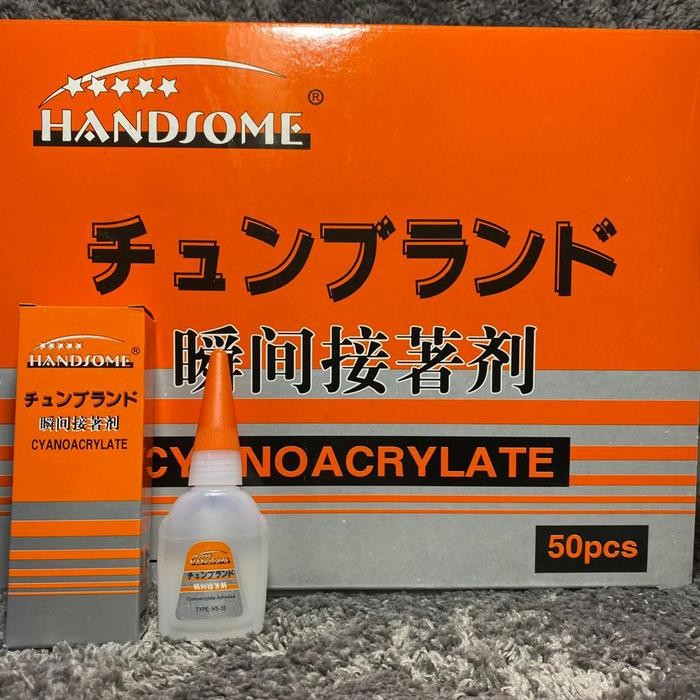 

Stok Baru LEM KOREA HANDSOME/LEM BESI/LEM SERBAGUNA ISI 50PCS