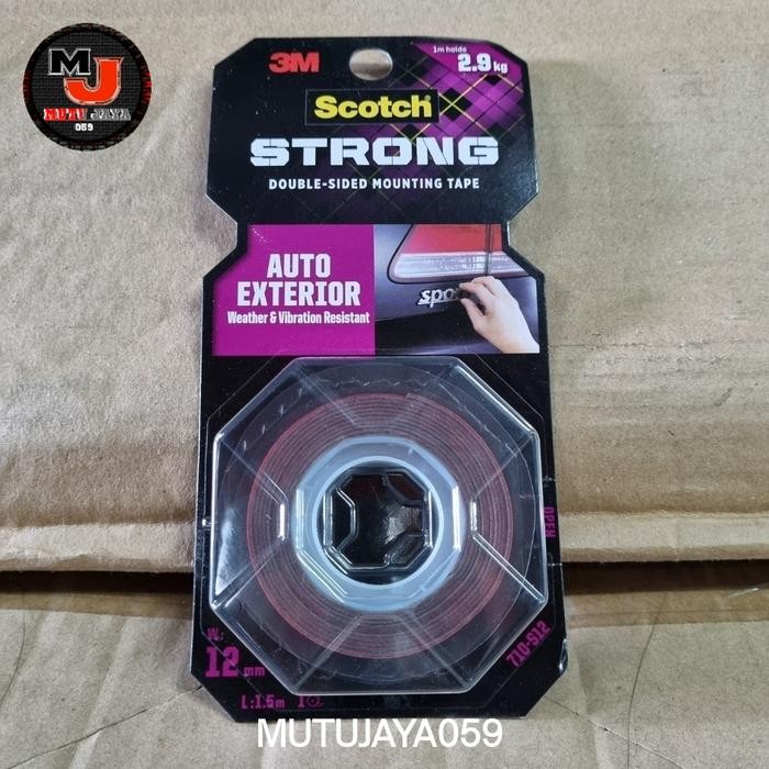 

Stok Baru Scotch 3 M Double Tape 710-S12 Auto Exterior Perekat Strong Double-Sided Mounting Tape uk