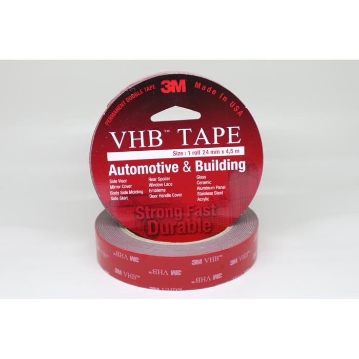 

Stok Baru Double Tape 3M VHB 24mm x 4,5 m ORIGINAL