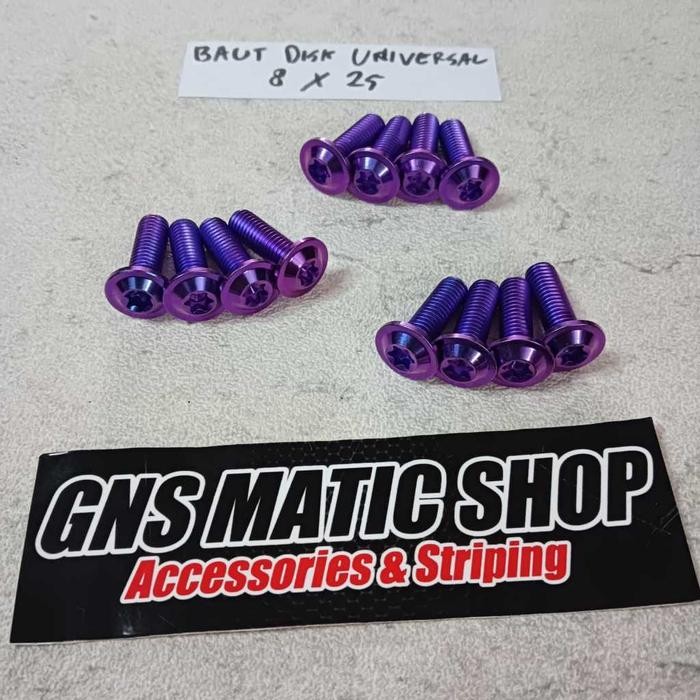 BAUT DISK TITANIUM BAUT PIRINGAN CAKRAM TITANIUM BAUT DISC TITANIUM BAUT DISK TITANIUM YAMAHA &