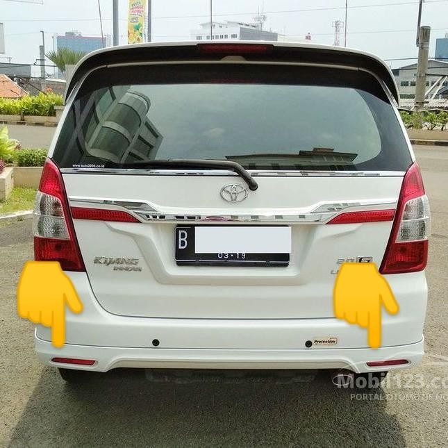 Spesial Body Kit Bodykit Spoiler Bumper Bemper Belakang Innova Luxury Original