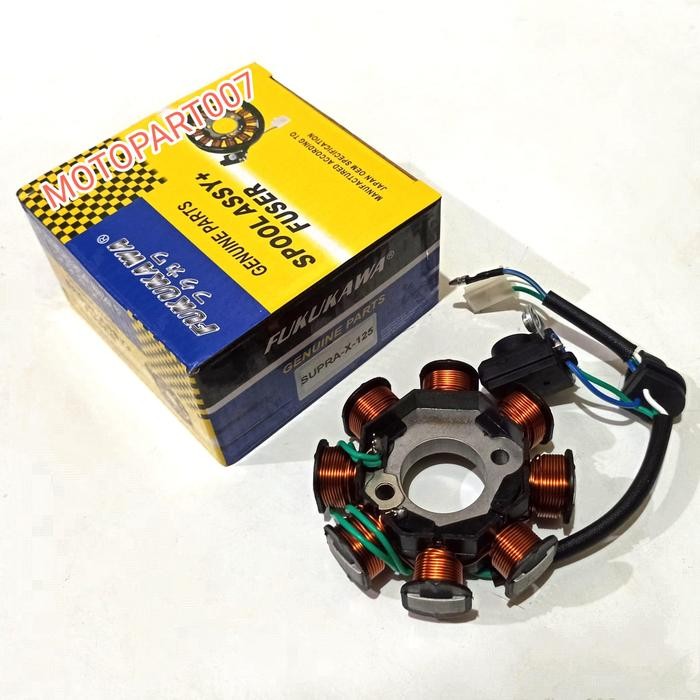 DISKON SPULL ASSY HONDA SUPRA X 125 LAMA KHARISMA SPOOL SPUL KOMPLIT SUPRA X 125 KARBURATOR KIRANA