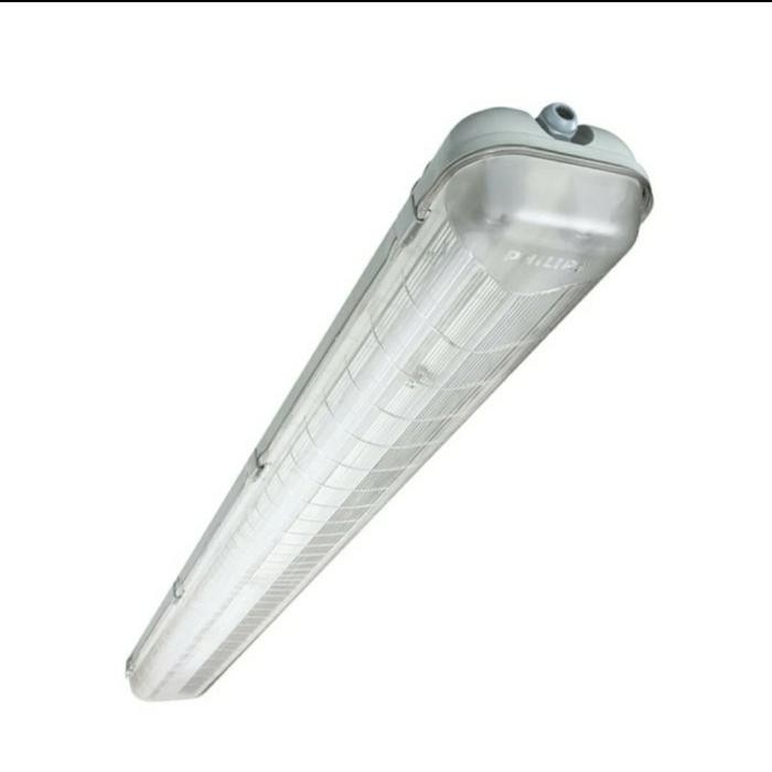 KAP LAMPU OUTDOOR TCW 2X36 PHILIPS WATERPROOF TCW 060 236 PHILIPS