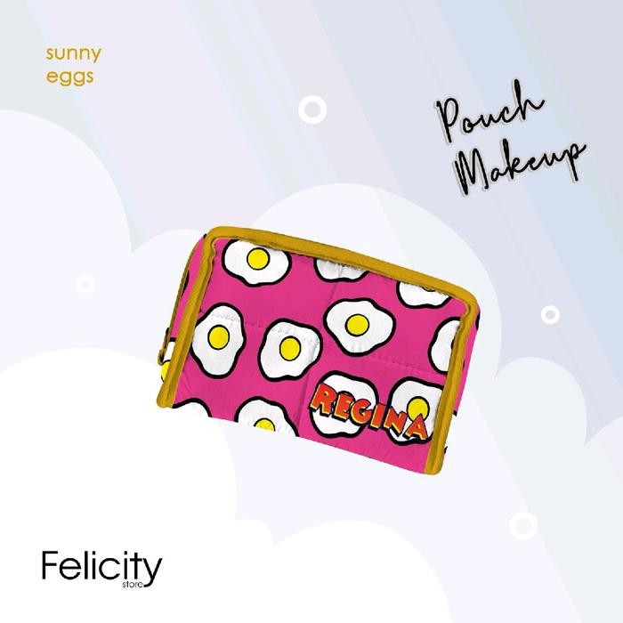 Mnk Puffy Pouch Makeup Custom Nama Skin Care Organizer Pouch Makeup,Skincare