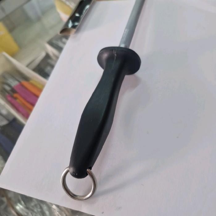 Promo Terbatas 027-12 Hard Chromium Sharpening Steel 12Inch, Pengasah Pisau Edelmann 30Cm Aman