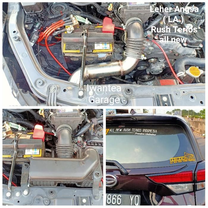 Rush Terios all new LA leher angsa Housing air intake