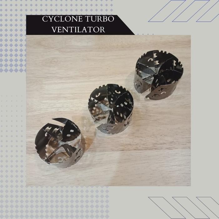 Cyclone Turbo Ventilator Universal Tarikan Mobil Enteng Bertenaga SML