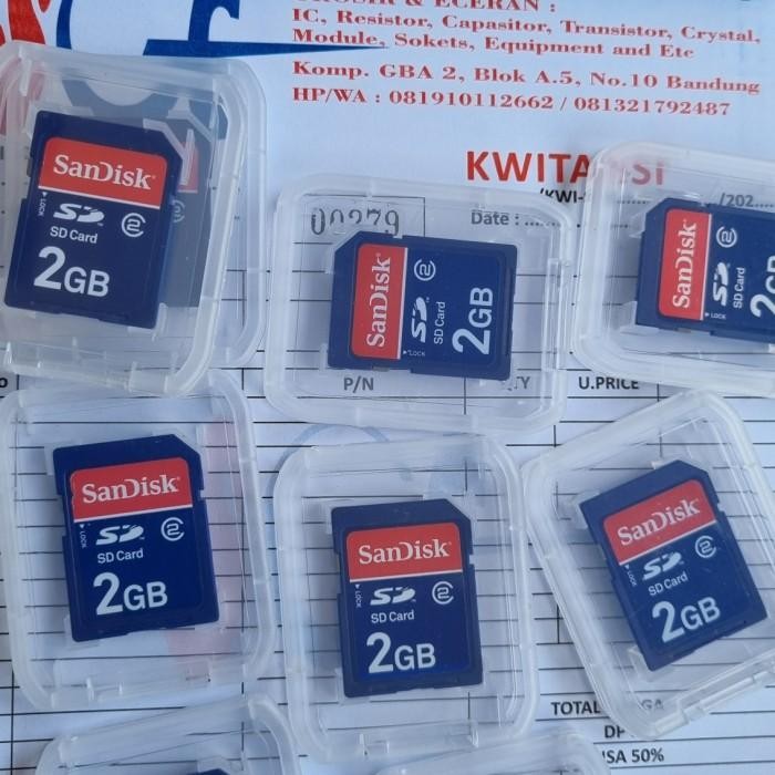 (Expert) Kartu Memory 2GB SD Card Sandisk