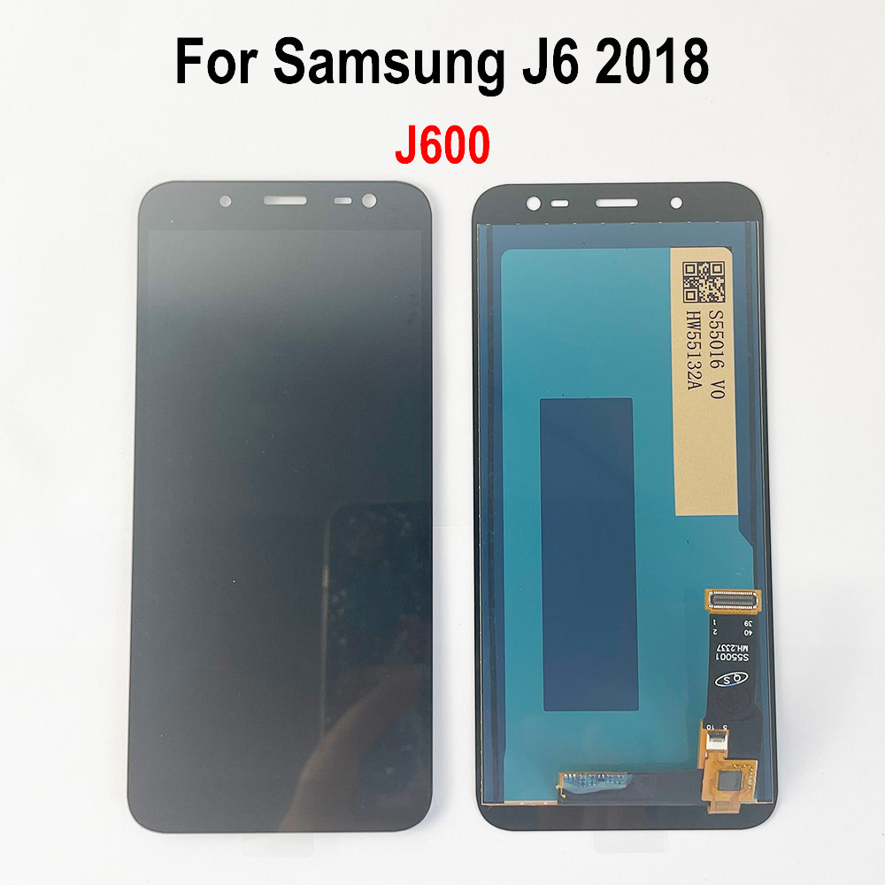 OLED TFT J600 LCD For Samsung Galaxy J6 2018 LCD J600 J600F/DS J600G/DS Display Touch Screen Digitiz