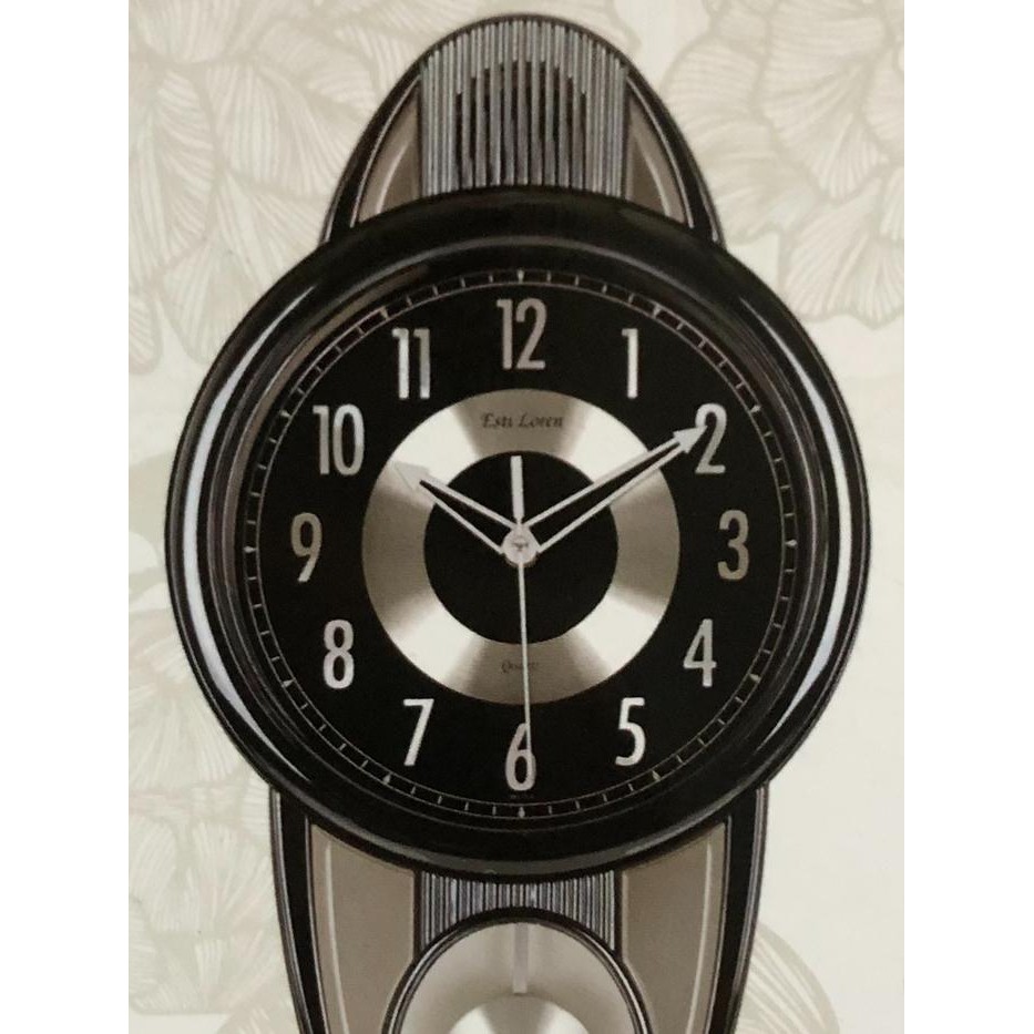 Terlaris Esti Loren Jam Dinding Bandul Melody Bunyi Setiap Jam Ongkir Termurah