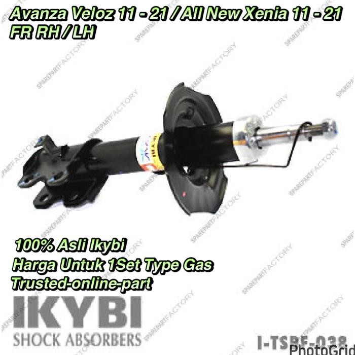 Shock Breaker Avanza / Allnew Xenia 2012 - Skrg 1Set Kanan - Kiri ( Depan ) Tipe Gas 100% Asli Ikybi