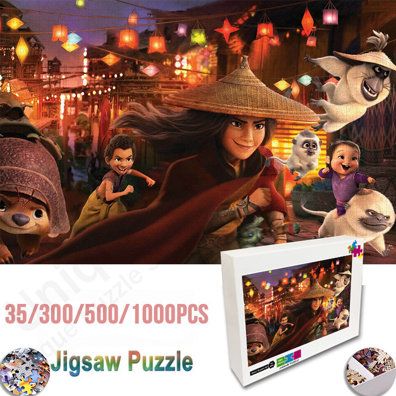 Raya and The Last Dragon 35/300/500/1000 Pieces Jigsaw Puzzle
