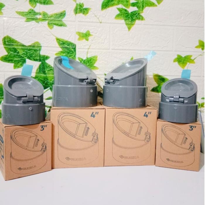 Backflow Valve Rucika 3 Inch Katup Satu Arah 4 inc 2 inchi 2 1/2 Got