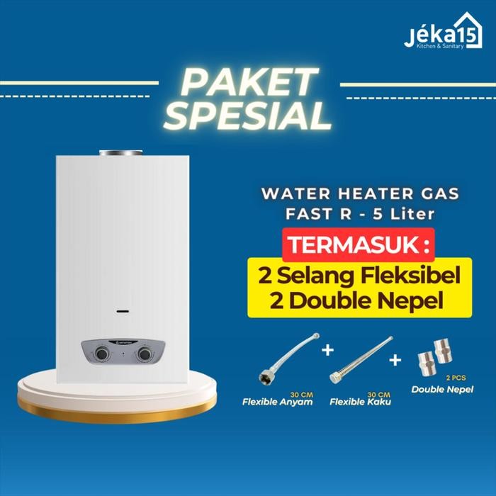 Water Heater//Pemanas Air Gas//ARISTON FAST R