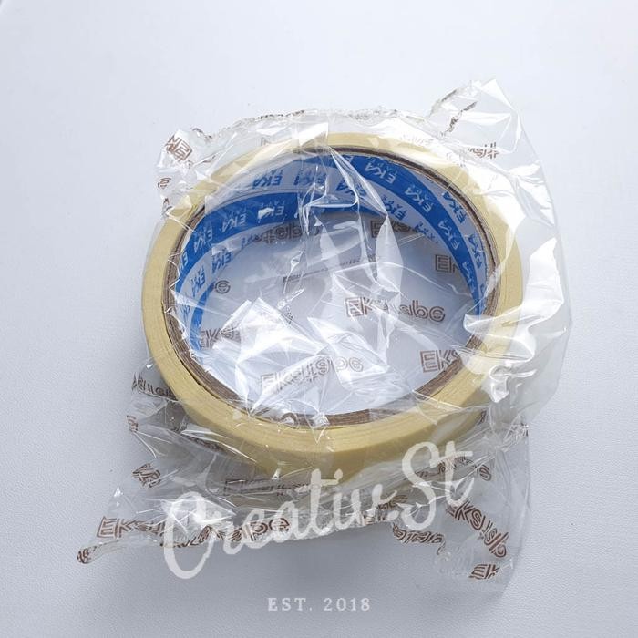 EkaTape Solasi Kertas Masking Tape 24 Mm 20 Yard