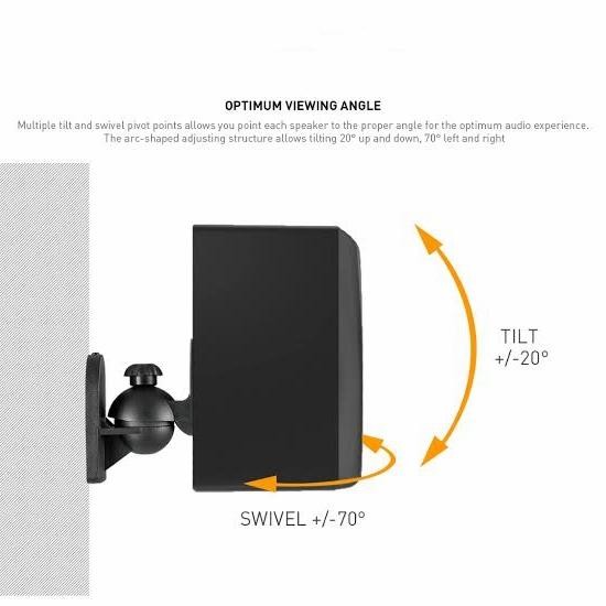 Cket Speaker Wall Mount Universal / Breket Speaker Dinding Wall