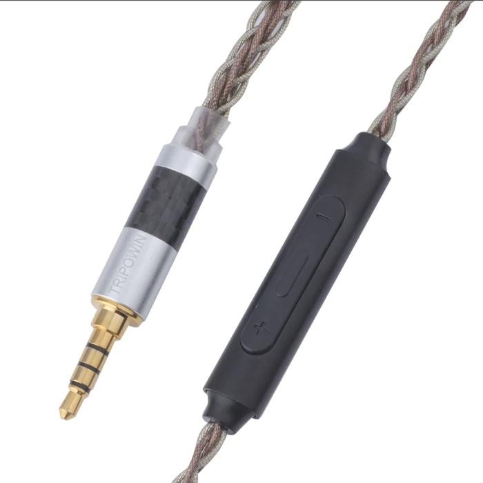 Tripowin C8 Kabel Upgrade Iem C 8 Core Spc Cable 0.78Mm 2 Pin 0.78