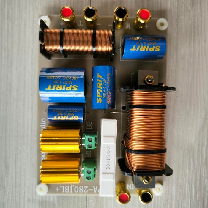 Crossover Audio Bennida Pa-280 Jbl+ 2 Way Crossover Pasif