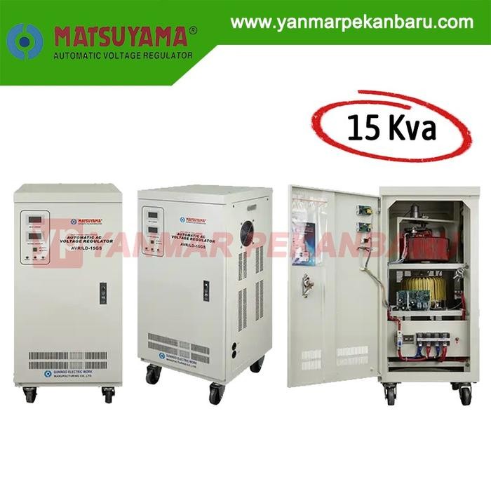 Stabilizer / Stavol 15 KVA (12000 Watt) 1 Phase AVR 15 GS MATSUYAMA