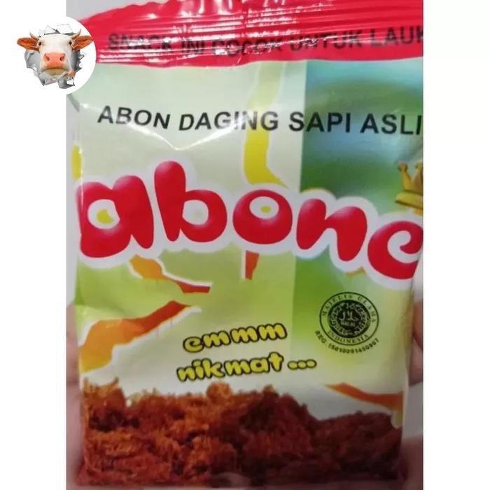 

BARANG TERLARIS Abon sapi Asli Abone 20PCS