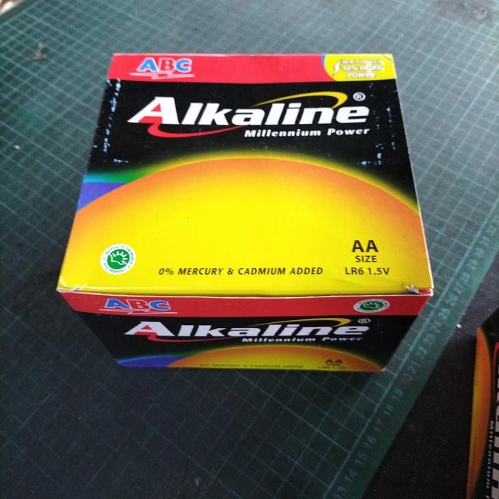BATERAI ALKALINE AA(A2) DAN AAA(A3) HARGA PER BOX ISI 24 BATERAI
