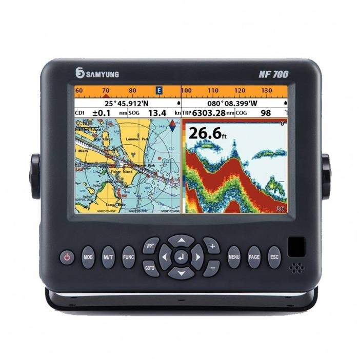 BISA SPK samyung F-700 F700 7.0" LCD Fish Finder SS502