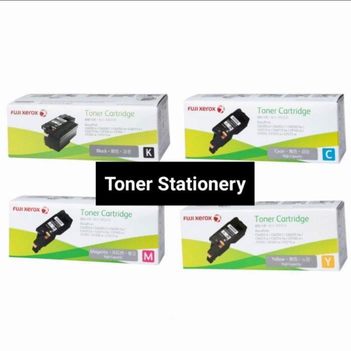 Paket Toner Fuji Xerox Docuprint Cm205b/Cm205f/Cm205Fw/Cp215Fw/Cp105b