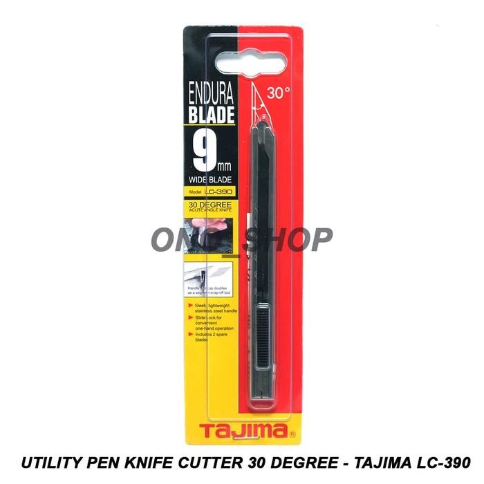 

Utility Pen Knife Cutter 30 Degree - Tajima Lc-390