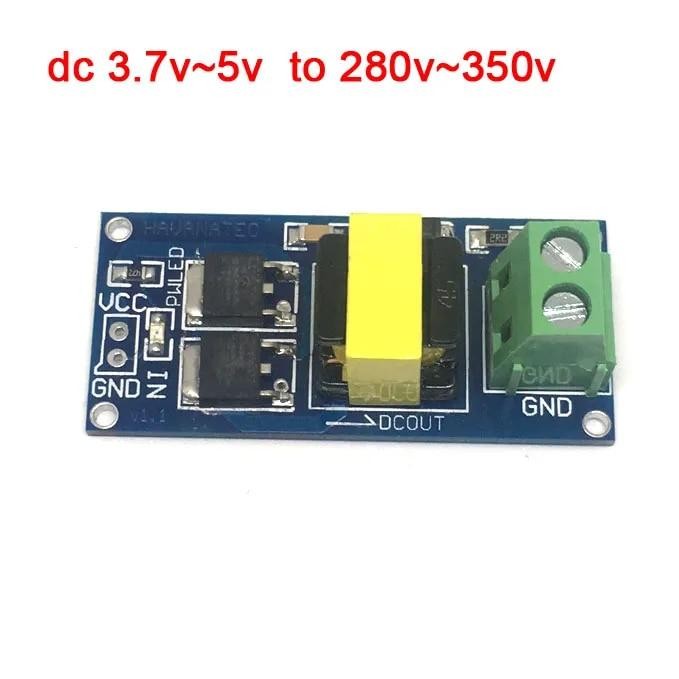DC-DC Boost Converter 3.7V-5V Step up to 280v-350V 400V Power PSU