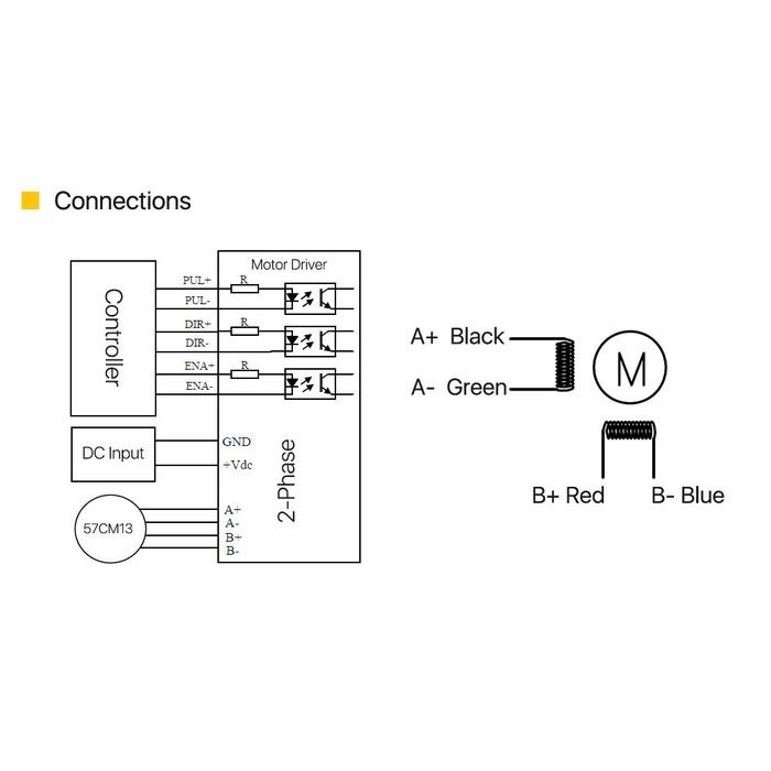 Leadshine Stepper Motor 57 Nema 23 57CM13