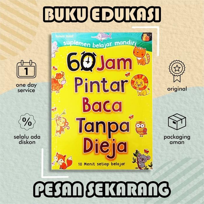 

Alpha Buku Edukasi Anak Belajar Membaca 60 Jam tar Baca Tanpa Dieja