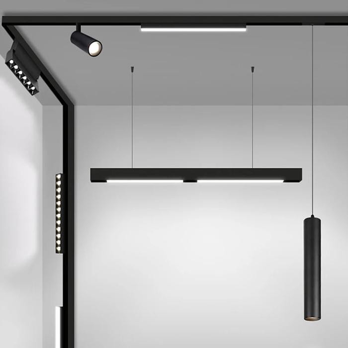 Modern Magnetic Track Lights LED Ceiling Lamp Rail Magnetic Light