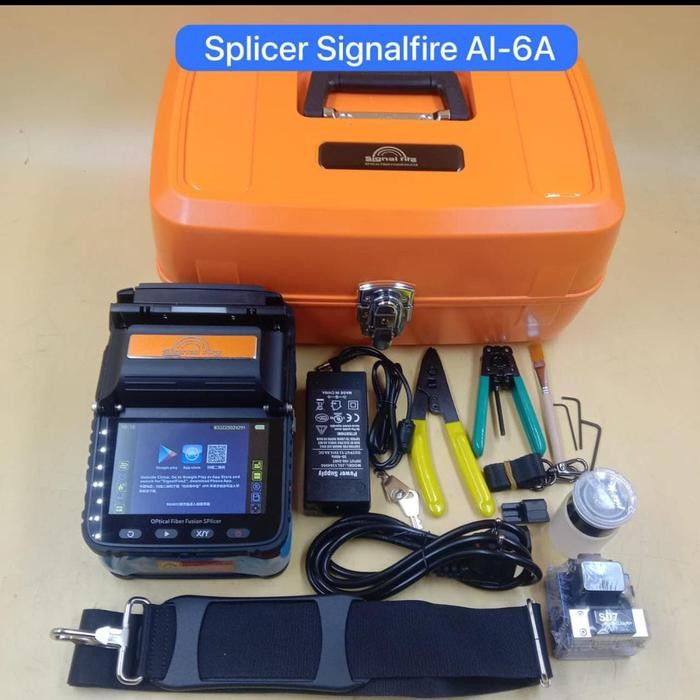 splicer ai6 fiber optic /alat sambung fiber optic