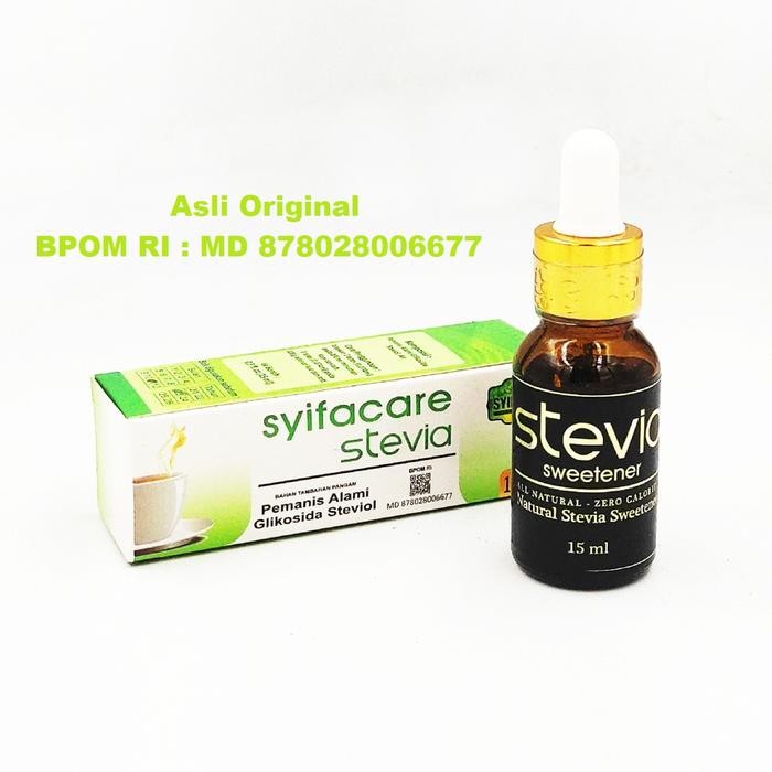 

Gula Stefia cair nol kalori sugar stevia pemanis herbal alami diabetes New