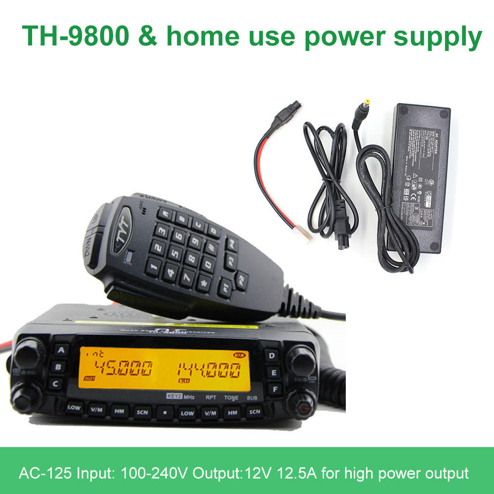 2011A Version TYT TH9800 TH-9800 50W Dual Display Repeater Scrambler
