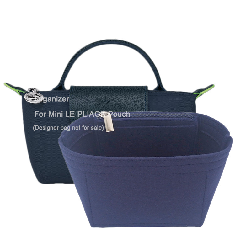 Tas dompet bulu halus penyusun Linner cocok untuk tas kecil Longchamp