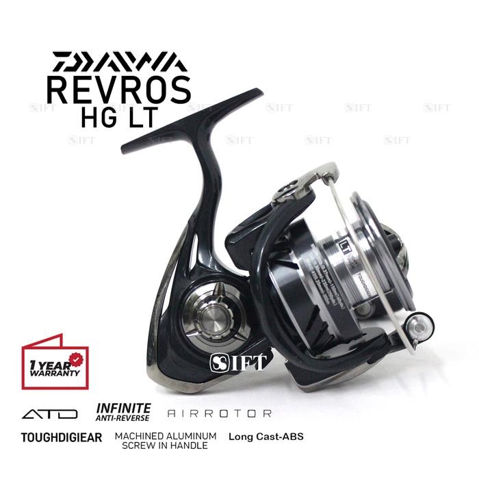 Promo Reel Daiwa Revros Hg Lt [2020] Power Handle Garansi 1000 - 6000