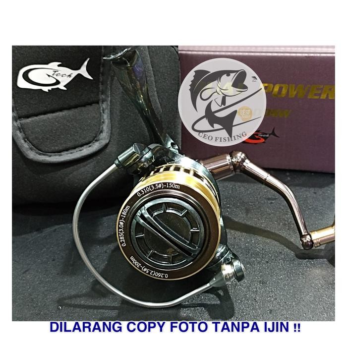 Terbagus Reel G Tech Dual Power Sw 4000 Reel Laut Murah